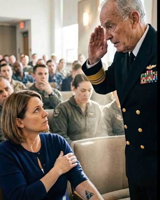 A General Saluted My Sweet Old Mom. Then He Called Her By Her Codename.