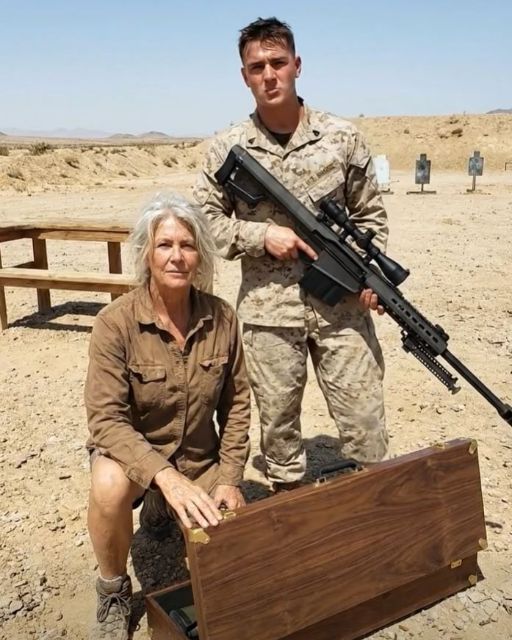The Marines Mocked My Antique Rifle. Then The Sergeant Saw The Scratch On The Wood.