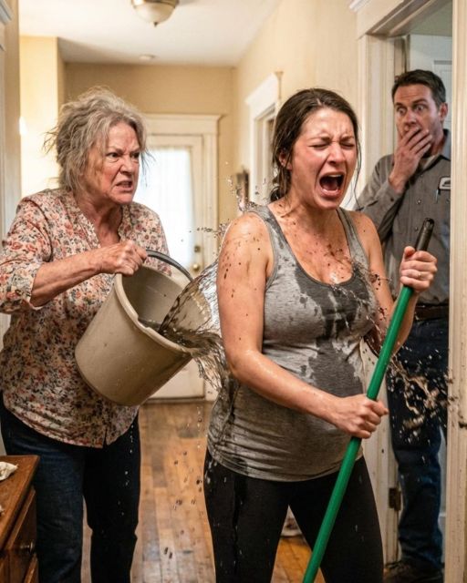 He Walked In To Find His Mom Soaking His Pregnant Wife. His Reaction? Priceless.