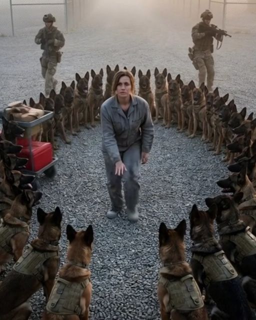 She Pushed A Maintenance Cart At Dawn