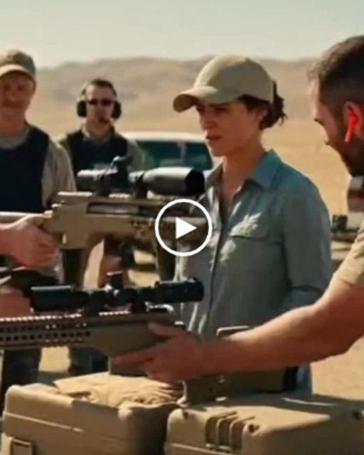 They Mocked The “office Girl” On The Range – Until She Took The Shot.