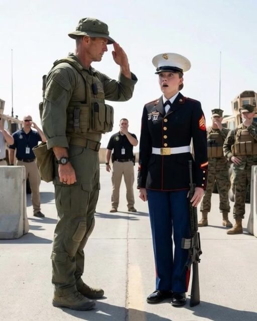 The Colonel Grabbed The Young Lieutenant By The Hair