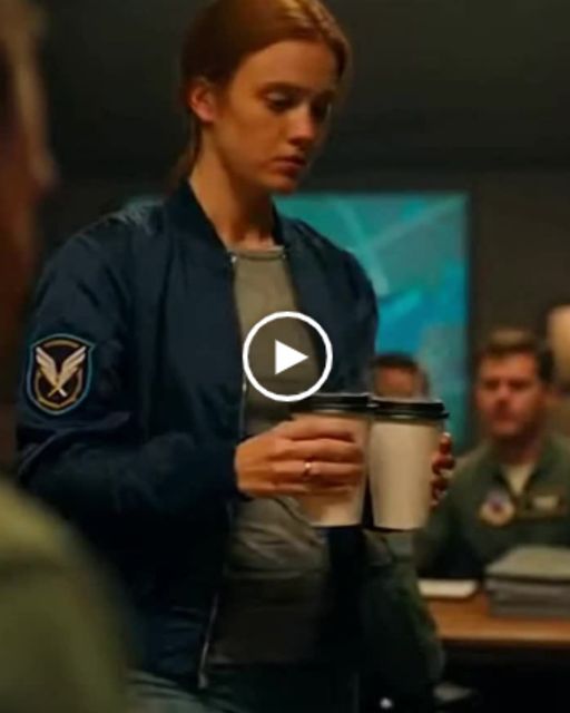 She Was Just Fetching Coffee For The Officers… Until The Pilot Noticed The Patch On Her Sleeve.