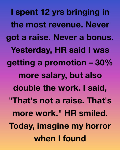 I Spent Twelve Years As The Top Earner Only To Be Offered A Trap, But What I Discovered Hidden In The Company Files Changed Everything