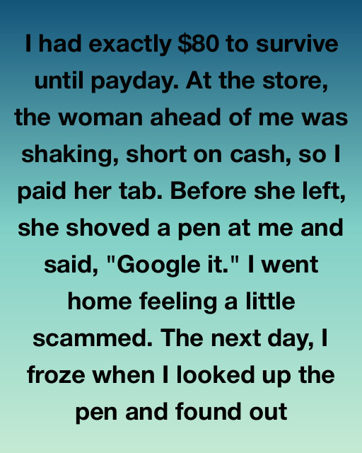 I Had Exactly Eighty Dollars Left To My Name But A Simple Act Of Kindness To A Stranger Turned Into The Biggest Mystery Of My Life
