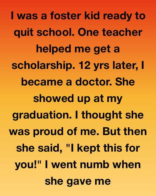 I Was The Foster Kid Everyone Gave Up On, But My Teacher Was Guarding A Secret That Changed My Entire Identity