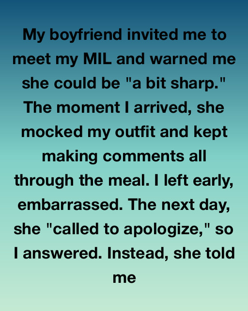 My First Encounter With My Mother-In-Law Was A Disaster, But A Surprising Phone Call Revealed The Truth About The Man I Was Planning To Marry