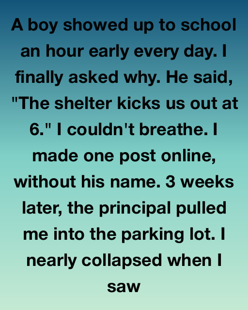 I Saw A Young Boy Waiting Outside In The Cold Every Morning And Realized That One Small Act Of Kindness Can Change A Whole Family’s Future