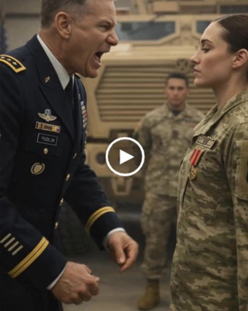 General Ripped The Medal Off Her Chest – Then She Locked The Door