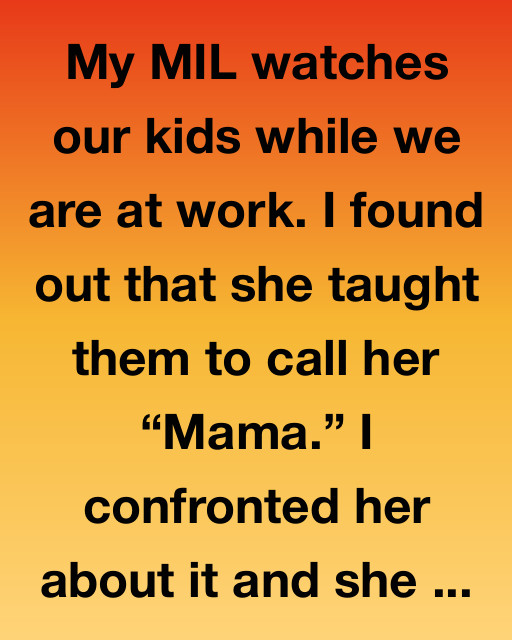 She Tried To Replace Me As Their Mother