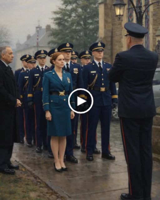 Family Blocked Me From Entering The Church – Until The Honor Guard Saluted