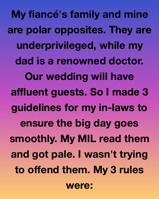 The Three Wedding Rules That Almost Ruined Everything