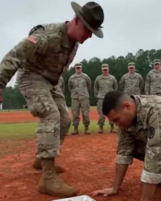 Drill Sergeant Forced A Recruit To Eat Mud – Then A Helicopter Landed