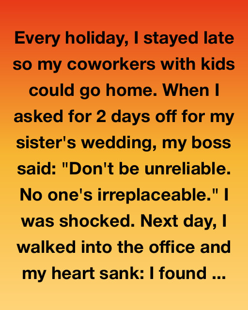 No One’s Irreplaceable Until They’re Gone