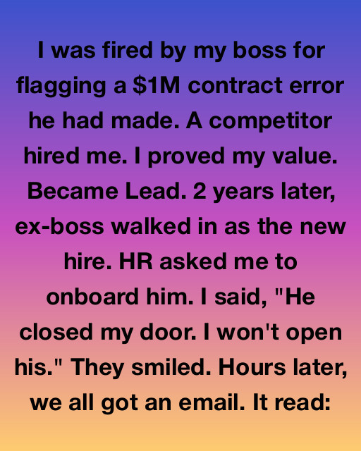 He Closed My Door. I Won’t Open His.