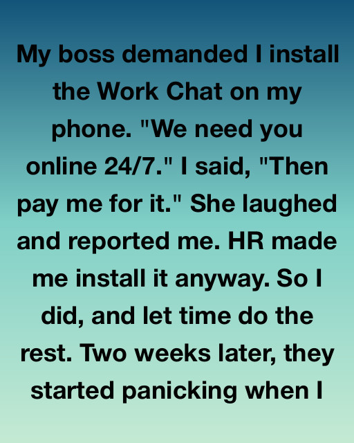 I Saw My Boss Demand 24/7 Access To My Life, So I Used Her Own Rules To Show Her Exactly What That Cost