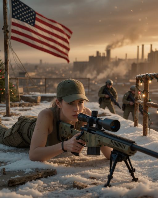 A Sniper Waited 4 Hours For The Perfect Shot. But When She Looked Through The Scope, She Froze.