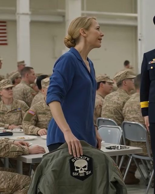 The Woman In The Blue Blouse