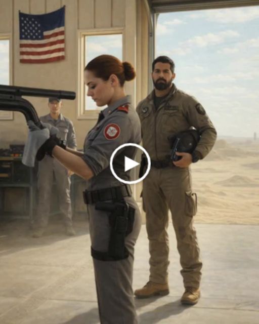 She Was Just Servicing The Apache – Until The Pilot Noticed The Patch And Paused