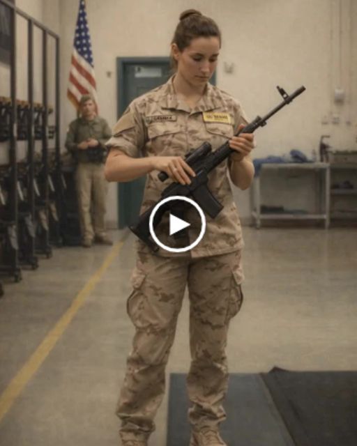 The General Walked Past Her Barrett .50 – Then Froze Reading Her 3,200-meter Sniper Badge