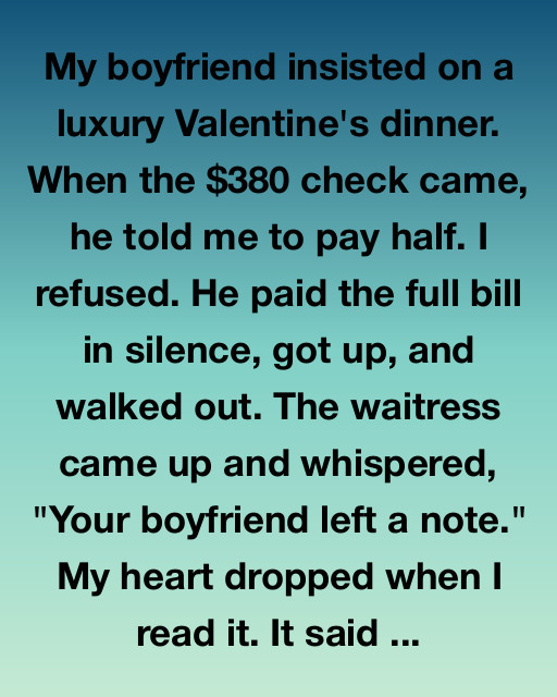 The $380 Valentine’s Lesson