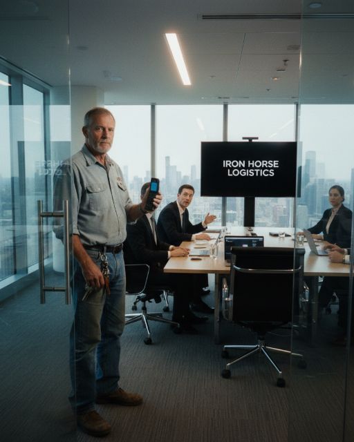 The Ceo Laughed At The Truck Driver Who Interrupted His Meeting. Then The Driver Put His Phone On Speaker.