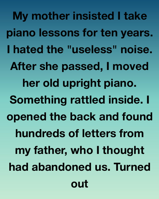 I Hated Every Minute Of The Piano Lessons My Mother Forced On Me Until I Found The Secret Hidden Inside The Strings