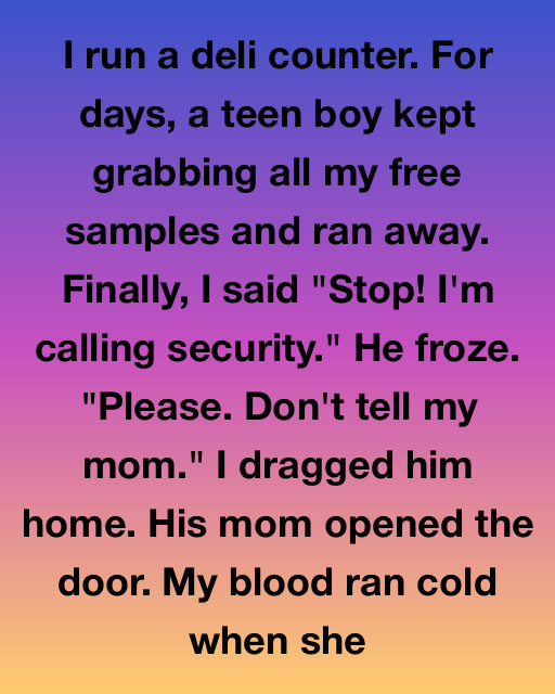 I Run A Deli Counter And Caught A Boy Stealing Free Samples Only To Realize The True Meaning Of Hunger