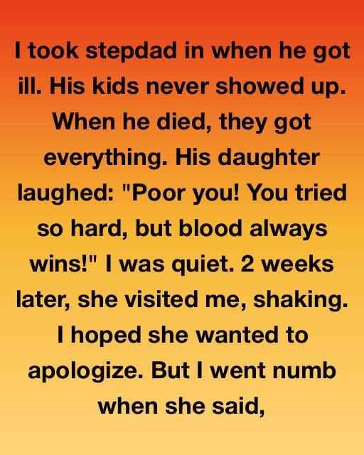 I Tried So Hard To Help My Stepdad While His Biological Kids Ignored Him, But Their Victory Over The Inheritance Wasnโt Exactly What It Seemed