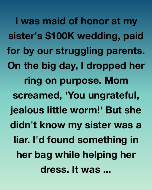 The Ring I Dropped On Purpose