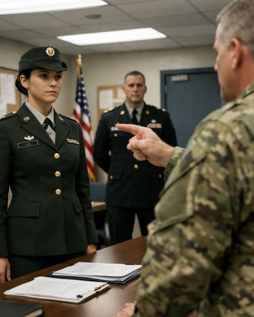 My Father, The General, Told Me To Sit Down In The Briefing Room
