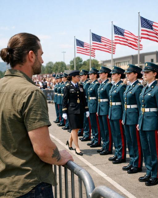 Single Dad Janitor At Marine Graduation