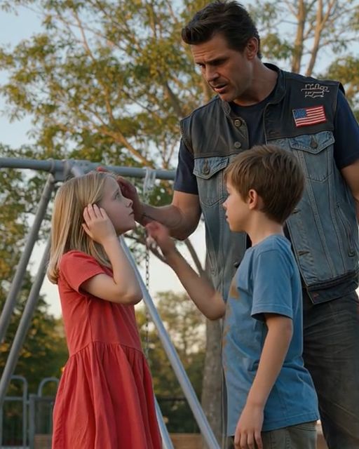 The Day A Biker Took His Deaf Daughter To The Park – And A Barefoot Boy Changed Everything