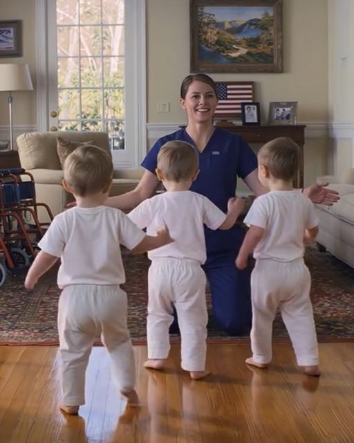 The Day I Opened My Security App To Catch A Bad Caregiver โ And Instead Watched The Triplets Doctors Said Would Never Walk Take Their First Steps Toward The Woman I Didnโt Trust