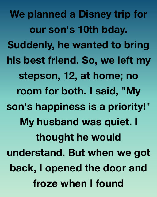 I Chose My Biological Son’s Happiness Over My Stepson, But Coming Home To An Empty House Taught Me A Lesson I’ll Never Forget