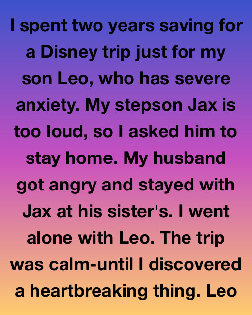 I Spent Two Years Saving For A Disney Trip For My Son, But A Heartbreaking Discovery At The Park Taught Me Everything I Was Doing Wrong