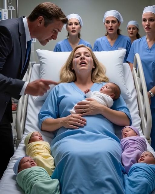 When She Gave Birth To Quintuplets, The Father Walked Out In Silence – Thirty Years Later, She Faced The Whole Town And Revealed A Truth That No Whisper Could Hide