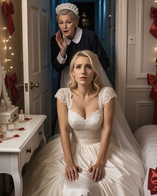 On My Wedding Night, The Longtime Housemaid Suddenly Knocked Gently On My Door, Whispering: “if You Want To Stay Safe, Change Clothes And Escape Through The Back Door Immediately, Before It’s Too Late.” The Next Morning, I Fell To My Knees, Tearfully Thanking The Person Who Rescued Me