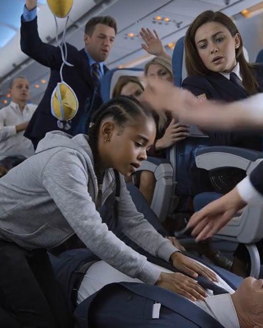 A 12-year-old From The City Saved A Millionaire Mid-flight – But What He Whispered Made Her Cry