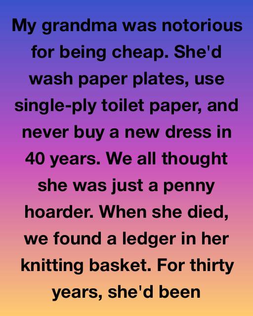 I Always Thought My Grandma Was Just A Penny Hoarder, But Her Secret Ledger Revealed A Lifetime Of Hidden Sacrifice