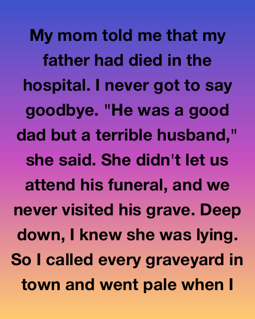 I Discovered The Truth My Mom Spent Twenty Years Hiding And Realized My Father Never Actually Left Me