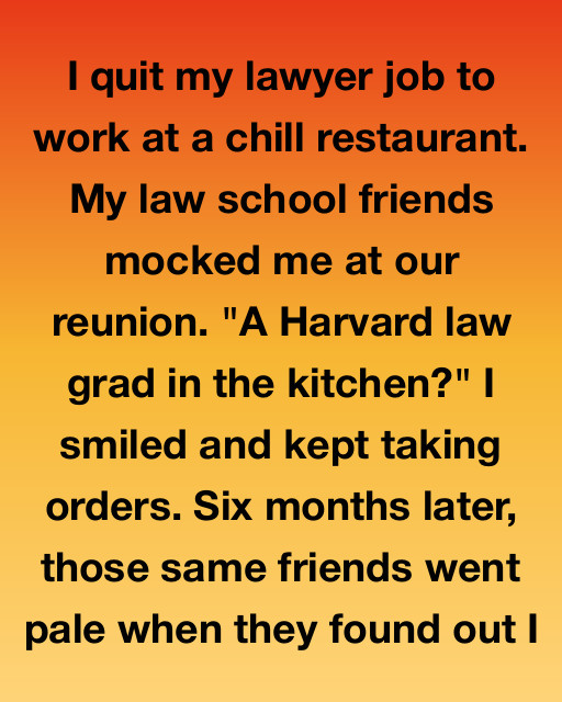 I Swapped My High-Powered Law Career For A Kitchen Apron, And Watching My Former Peers Find Out Why Was The Best Legal Victory I Ever Had