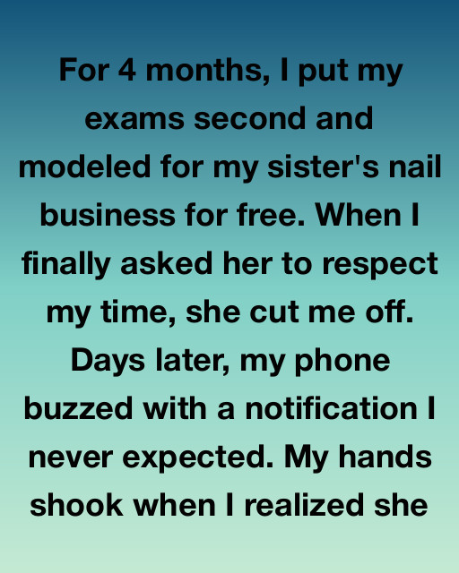 I Sacrificed My Grades To Help My Sister Build Her Business Only To Be Tossed Aside When I Spoke Up For Myself
