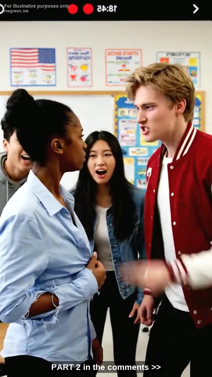 The School Bell Rang, But The Classroom Was Dead Silent