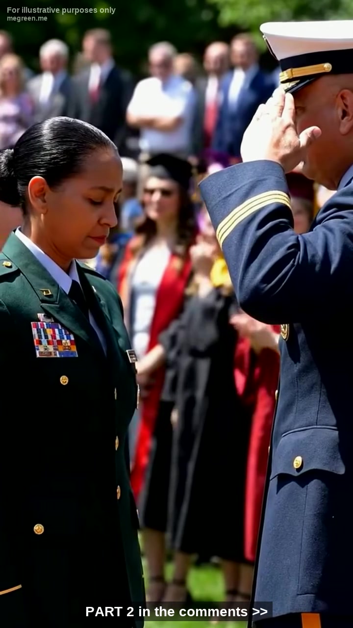 The Battlefield Mom: The Moment A General Interrupted A College Graduation To Settle An 18-Year Debt Of Honor, Silencing A Family That Called Her A “”Bad Mother“” For Wearing Combat Boots