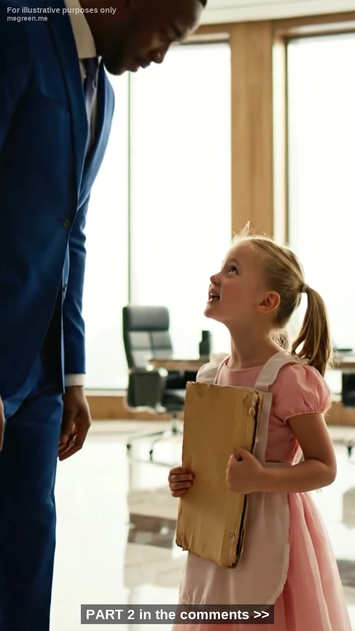 My 6-Year-Old “”Job Applicant“” Showed Up In A Giant Apron, Clutching Her Sick Mom’S Crumpled Resume