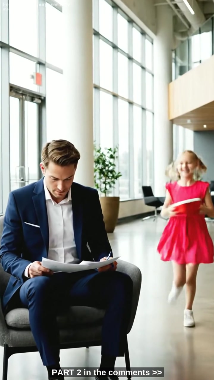 Daddy, You Forgot Your Lunch!“” The 6-Year-Old Girl Said