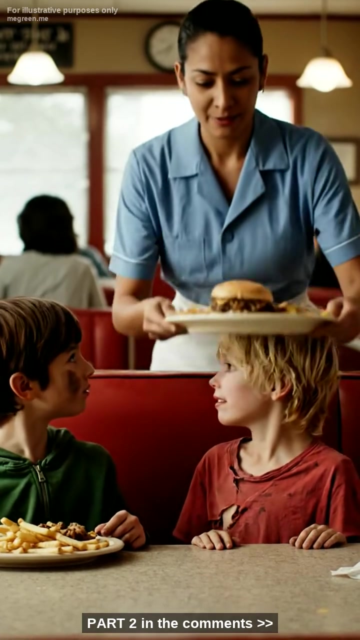 17 Years Ago I Was A Waitress And I Fed Two Homeless Orphans And 17 Years Later A Car Was Parked In Front Of My House