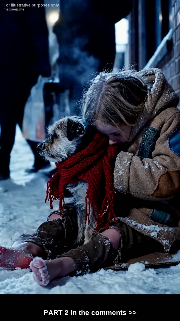 The Little Girl Asked For A Warm Scarf – But Not For Herself