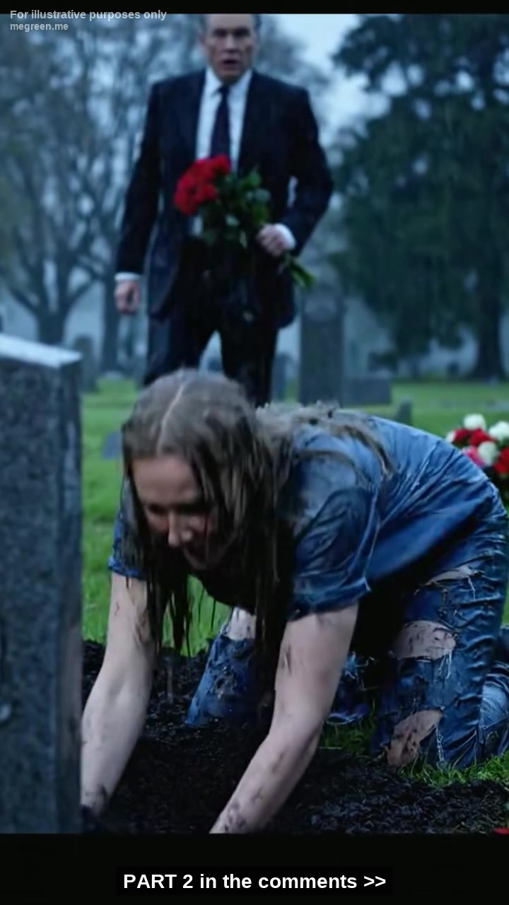 Poor Young Woman Crying At The Grave – Millionaire Said: “”That’S My Wife’S Grave